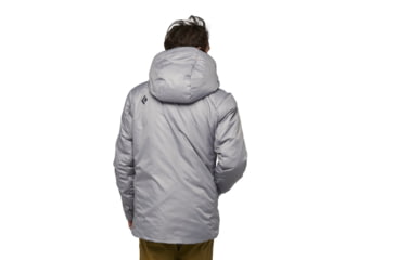 Image of Black Diamond Belay Parka - Mens, Pewter, Large, AP7440051016LRG1