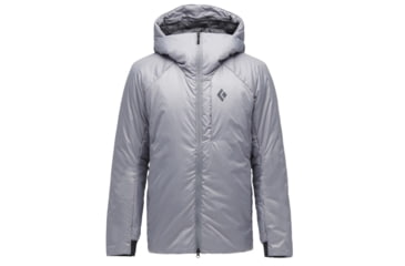 Image of Black Diamond Belay Parka - Mens, Pewter, Large, AP7440051016LRG1