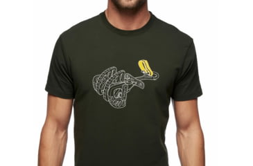 Image of Black Diamond Cam Tee - Mens, Cypress, Extra Large, AP7300383021XLG1