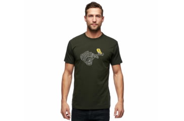 Image of Black Diamond Cam Tee - Mens, Cypress, Extra Large, AP7300383021XLG1