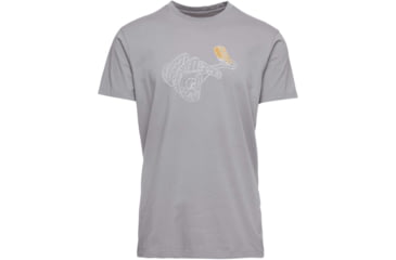 Image of Black Diamond Cam Tee - Mens, Pewter, Extra Large, AP7300381016XLG1