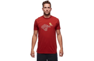 Image of Black Diamond Cam Tee - Mens, Red Rock, Medium, AP7300386019MED1