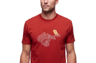 Image of Black Diamond Cam Tee - Mens, Red Rock, Medium, AP7300386019MED1