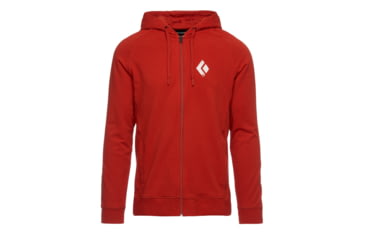 Image of Black Diamond Chalked Up Full Zip Hoody - Mens, Red Rock, Small, AP7301086019SML1