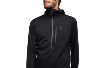 Image of Black Diamond Coefficient QZ Hoody - Mens, Black, Medium, AP7524260002MED1