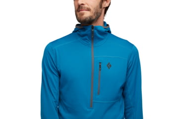 Image of Black Diamond Coefficient QZ Hoody - Mens, Kingfisher, Large, AP7524264015LRG1