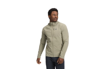 Image of Black Diamond Coefficient Storm Full Zip Hoody - Mens, Pine Smoke, Extra Large, AP7440183060XLG1