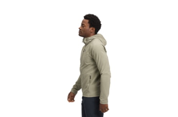 Image of Black Diamond Coefficient Storm Full Zip Hoody - Mens, Pine Smoke, Extra Large, AP7440183060XLG1
