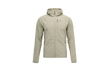 Image of Black Diamond Coefficient Storm Full Zip Hoody - Mens, Pine Smoke, Extra Large, AP7440183060XLG1