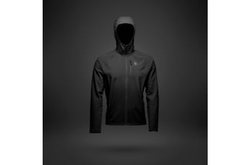 Image of Black Diamond Coefficient Storm FZ Hoody - Mens, Black, Small, AP7440180002SML1