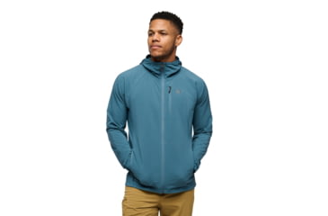 Image of Black Diamond Coefficient Storm FZ Hoody - Mens, Creek Blue, Extra Large, AP7440184064XLG1