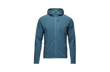 Image of Black Diamond Coefficient Storm FZ Hoody - Mens, Creek Blue, Extra Large, AP7440184064XLG1