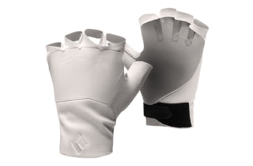 Image of Black Diamond Crack Gloves, White, Extra Small, BD8018691006XS-1