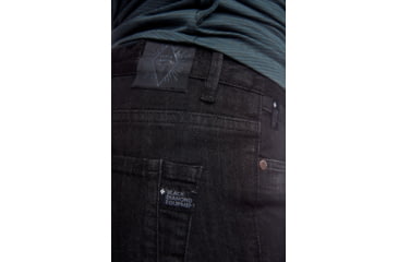 Image of Black Diamond Crag Denim Pants - Womens, Black, 8, AP75000300020081