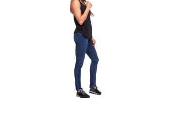 Image of Black Diamond Crag Denim Pants - Womens, Medium Indigo, 10, AP75000350060101