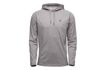 Image of Black Diamond Crag Hoodie - Men, Ash, Extra Large, AP7520001002XLG1