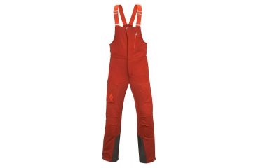Image of Black Diamond Dawn Patrol Hybrid Bibs - Men's-Burnt Ember-Small