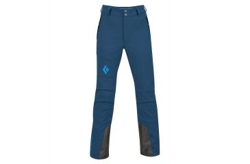 Image of Black Diamond Dawn Patrol LT Climbing Pants - Men's-Azurite-Regular Inseam-36 Waist