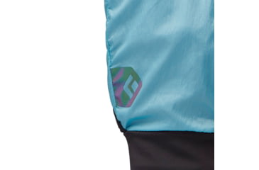 Image of Black Diamond Deploy Wind Hood Gloves, Carbon/Glacier, Large, BD8017429642LRG1