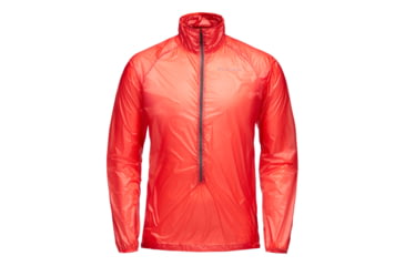 Image of Black Diamond Deploy Wind Shell Jacket - Mens, Hyper Red, Medium, AP7470216002MED1