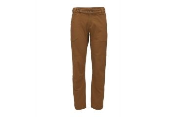 Image of Black Diamond Dogma Mens Climbing Pants, Dark Curry, 34 Waist, APB0Q47500341