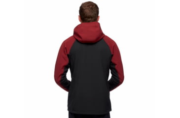 Image of Black Diamond Element Hoody - Mens, Dark Crimson/Black, Extra Large, AP7440249162XLG1