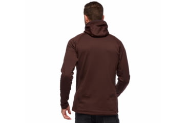 Image of Black Diamond Factor Hoody - Mens, Port/Black, Small, AP7440409174SML1