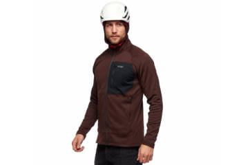 Image of Black Diamond Factor Hoody - Mens, Port/Black, Small, AP7440409174SML1