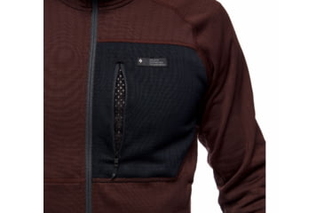 Image of Black Diamond Factor Hoody - Mens, Port/Black, Small, AP7440409174SML1