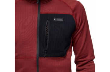 Image of Black Diamond Factor Hoody - Mens, Red Rock/Black, Medium, AP7440409178MED1