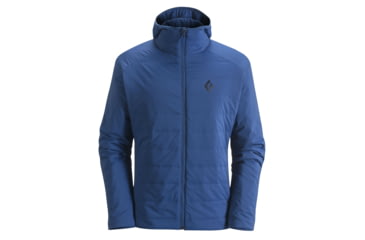 Image of Black Diamond First Light Hooded Alpine Jacket - Men's, Large, Denim, APY4FG427LRG1