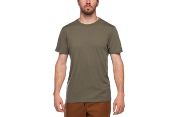 Image of Black Diamond Flux Merino Shirt - Mens, Tundra, Large, AP7520423010LRG1
