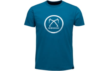 Image of Black Diamond Forged T-Shirt - Mens, Small, Midnight, AP7300014017SML1