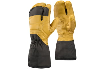 Image of Black Diamond Guide Finger Gloves, Beeswax, Small, BD8010487025SML1