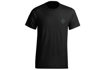 Image of Black Diamond Icon Tee- Mens-Black-Small