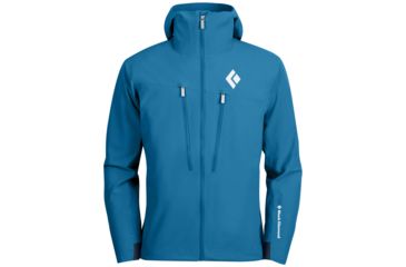 Image of Black Diamond Induction Shell Jacket - Mens-Sapphire-Small