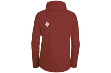 Image of Black Diamond Liquid Point Shell Jacket - Men's, Deep Torch, Small, OFY3-DEEP TORCH-S