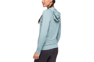 Image of Black Diamond LS Alpenglohoody - Womens, Blue Ash, Extra Large, AP7520804006XLG1