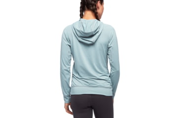 Image of Black Diamond LS Alpenglohoody - Womens, Blue Ash, Extra Large, AP7520804006XLG1