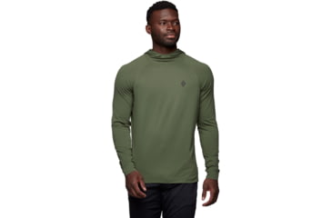 Image of Black Diamond LS Alpenglow Hoody - Mens, Tundra, Extra Large, AP7520203010XLG1