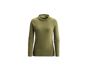 Image of Black Diamond Ls Alpenglow Hoody - Womens, Burnt Olive, Extra Small APU95F330XSM1