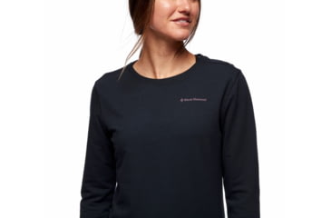 Image of Black Diamond LS Vista Crew - Womens, Eclipse, Small, AP7300764011SML1