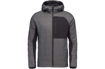 Image of Black Diamond M Aspect Wool Hoody - Mens, Anthracite-Black, Small, AP7460409039SML1