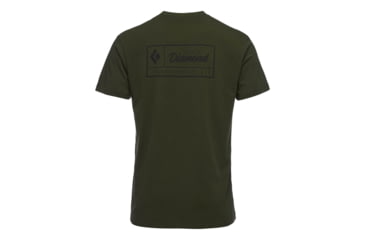 Image of Black Diamond M Ss Heritage Tee - Mens, Sargeant, Small, AP7300473006SML1