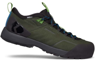 Image of Black Diamond Mission Leather LW WP Approach Shoes - Mens, Cypress/Black, 9, BD58003291580901