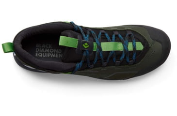 Image of Black Diamond Mission Leather LW WP Approach Shoes - Mens, Cypress/Black, 9, BD58003291580901