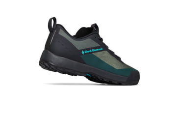Image of Black Diamond Mission LT 2 Approach Shoes - Mens, Black/Tundra, 9.5, BD58004693670951