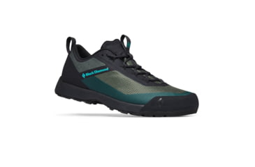 Image of Black Diamond Mission LT 2 Approach Shoes - Mens, Black/Tundra, 9.5, BD58004693670951