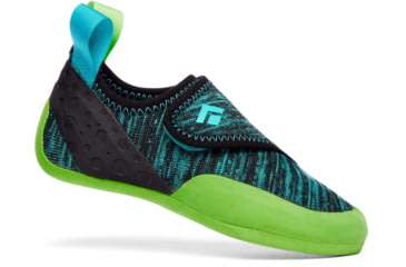 Image of Black Diamond Momentum Climbing Shoes - Kids, Envy Green, 12, BD57015130110121