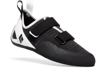 Image of Black Diamond Momentum Climbing Shoes - Mens, White/Black, 6.5 US, BD57010193080651